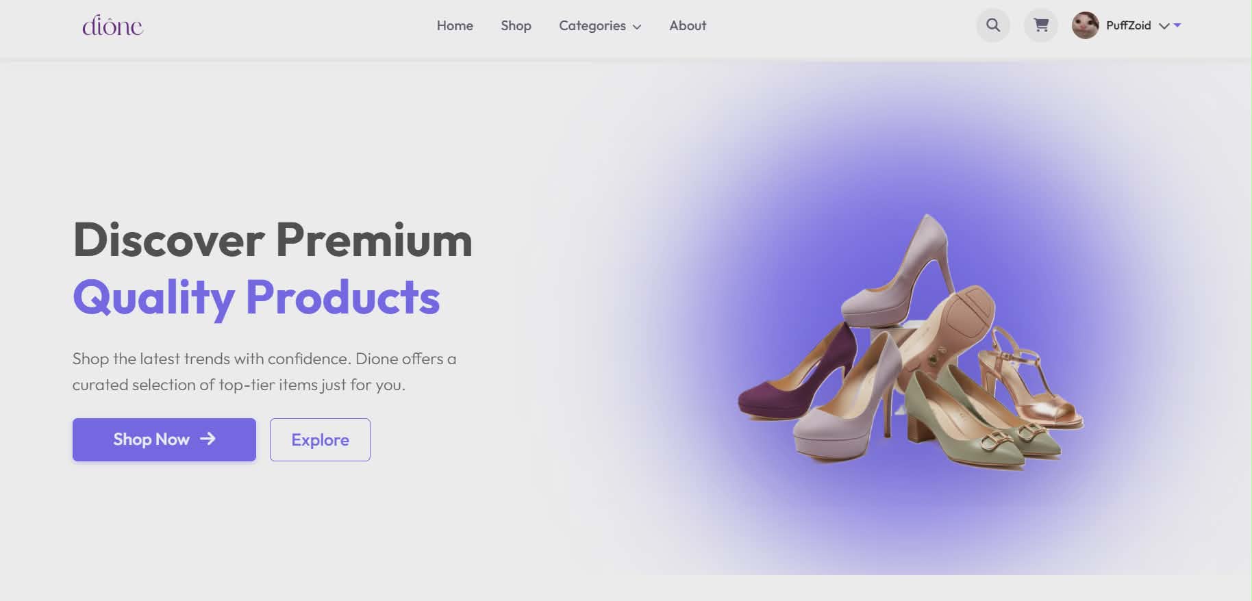 Dione Ecommerce